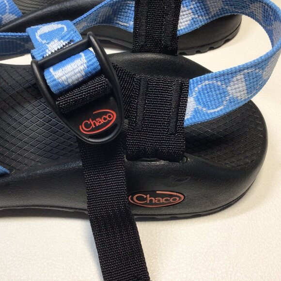 Chaco Blue and White Sandals for Active Wear - Picture 2 of 8